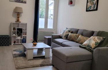 Cocooning House 204 Suite Green- Superb studio Aéroport PARIS Roissy CDG, Parc ASTERIX, Château de CHANTILLY, STADE DE FRANCE - Foto 5