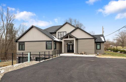 Luxury Modern Lodge Near Fort Wayne with River Views - Foto 35
