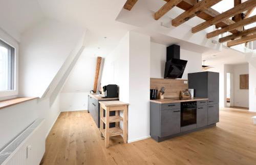 Modernes Maisonette-Apartment mit Terrasse I Augsburg City - Foto 19