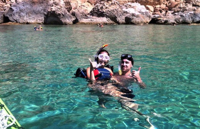 Tour en kayak con snorkel por Cala Codolar - Foto 2