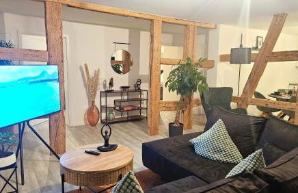 Design-Apartment II Boxspring I Nespresso I Balkon I Basel 10 km I Tiefgarage - Foto 1