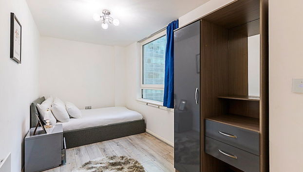 Modern and Minimalist Flat in Vauxhall - Foto 3, Habitación