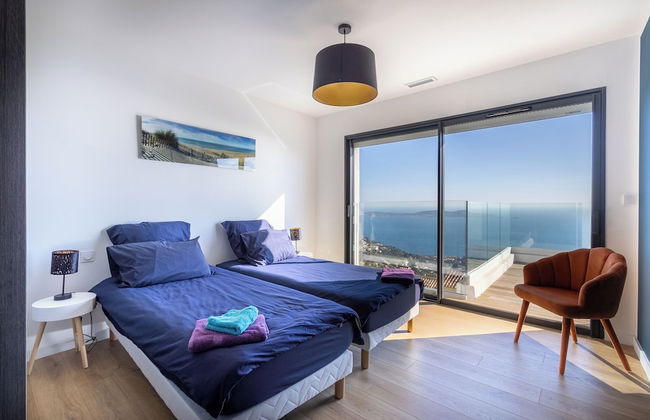 Villa Vue Mer La Californie – Face aux îles d’Or - Photo 14