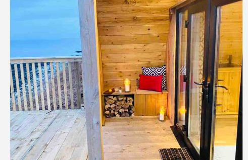 Magical Island cabin overlooking the sea - Foto 8