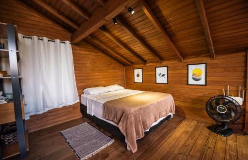 Cabana Aconchegante a 800m da Praia com 4 Quartos, Lareira Externa, Aquecedor em 2 Quartos, Netflix e Pet Friendly - Foto 63