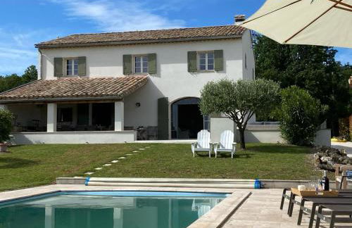 Maison Roquebeauresse - Piscine privée - Foto 15