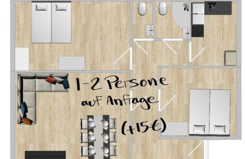 Hyggepartment Erlangen Zentrum - Foto 21