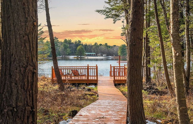 Lakeview Sunset Heaven Waterfront Escape + Private Dock Firepit + Game Room New Construction - Photo 74