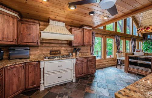 The Hideaway On Little Jay Log Home - Foto 9