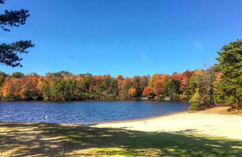 Private Spa, Fire Pit and Deck Poconos Home! - Foto 35