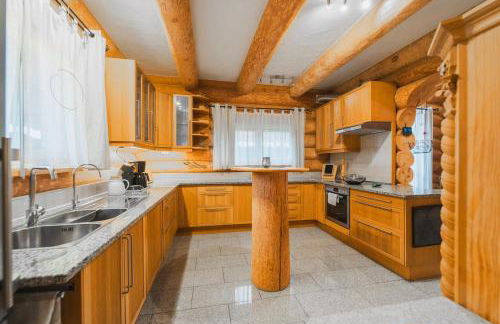 Naturstammhaus mit Sauna, coffee and tea for free - Foto 2