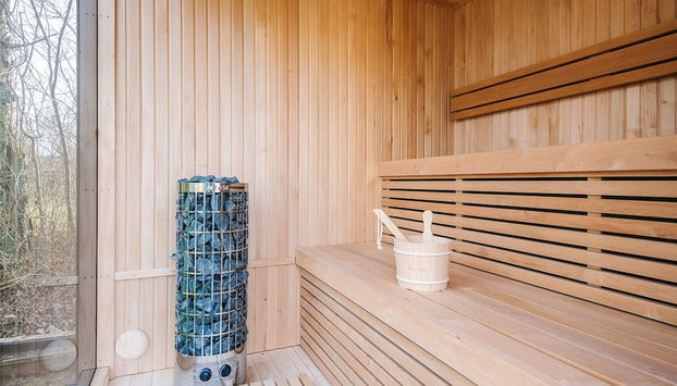 8 Person Holiday Home in Skjern - Foto 3, Sauna