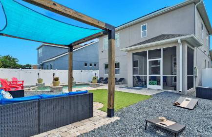 Poolside Tampa Stay- Game Room & Glam Room- Pool- Darts- Pool Table- Next to MacDill AFB - Foto 23