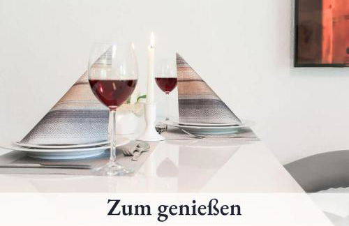 Relax-Apartment Biberach - Relax Massagesessel - Smart-TV 85 Zoll - voll ausgestattete Küche - High-Speed Internet - Arbeitsplatz mit Curved Monitor - Foto 8