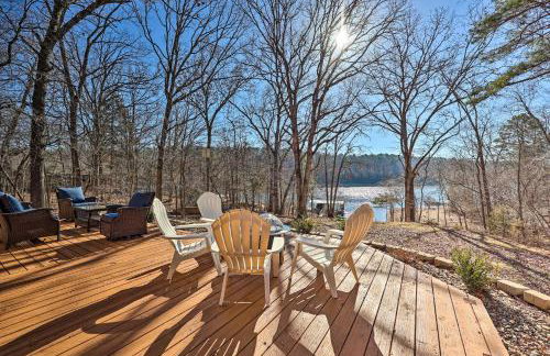 Cozy Beaver Lake Cabin with Waterfront View and Kayaks - Foto 25