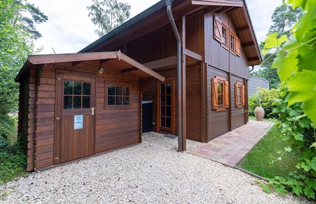Wooden Holiday Home with Microwave near Brunssummerheide - Foto 1