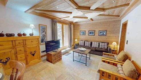Chalet La Grande Ourse Meribel 135 m2 apartment near pistes - Foto 4