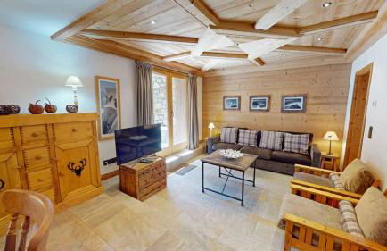 Chalet La Grande Ourse Meribel 135 m2 apartment near pistes - Foto 4