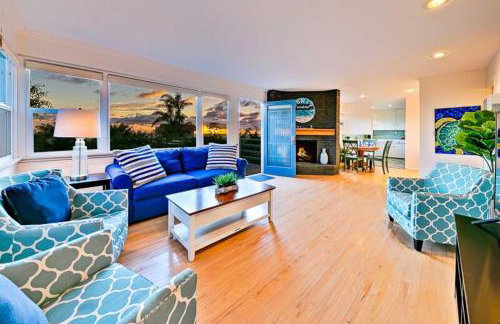 Ocean Views Walk to the Beach with King Suite - Foto 4