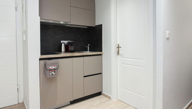 Petralona Gem Hotel-Style Studio Balcony - Foto 5, Cocina privada
