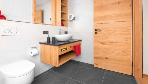 Ferienwohnung im Chaletstil Sonnenidyll 51 qm Wellness Fitness Sauna Bergrödelhof - Foto 4