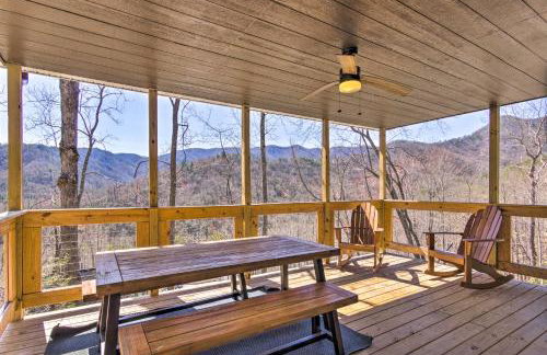 Panoramic Mtn Views and Hot Tub! Secluded Marion Gem - Foto 29