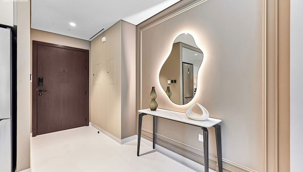 bnbme | Marina Vista Tower | 1 BDR - Foto 4, Entrada interior