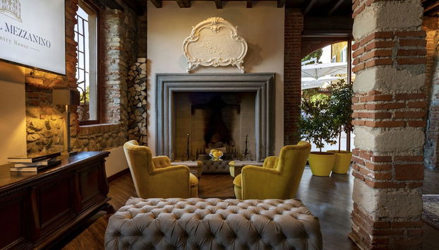 Sala de estar do lobby