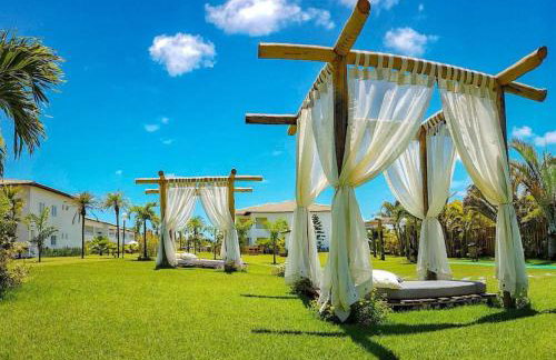 Apartamento Térreo 3 suítes Master Resort Treebies à Beira Mar Subauma Bahia - Foto 27