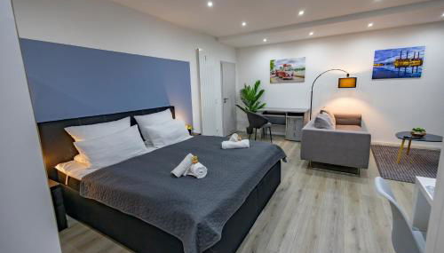 HANNIBAL - Design Studio-Apartment Tulpe 9, Parkplatz, Küche, HighSpeed-WLAN - Photo 5