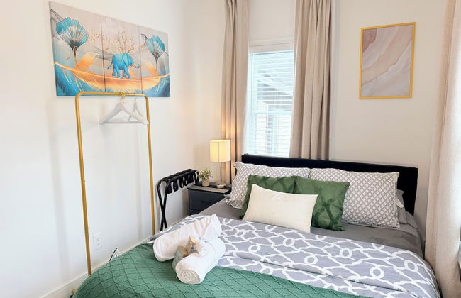 Modern Private Share Bedroom Bus stop to NYC - Foto 18