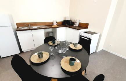 Ecueillé centre -bel appart neuf 2 chambres - Foto 8