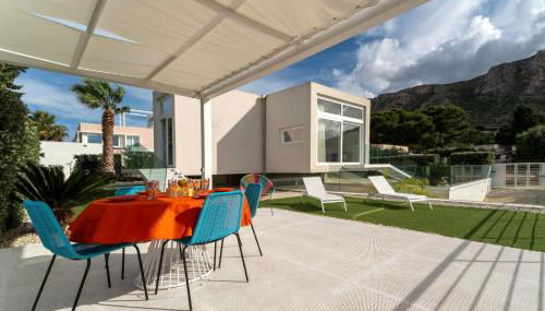 Villa Pizzolungo by PosarelliVillas - Foto 4, Garden, sunbed, Garden view