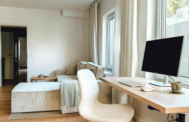 Modernes Apartment 5 Min zur Messe Parkplatz - Foto 14