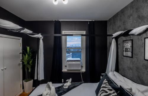 Elegant NYC View Stay Park Free 6 beds Sleep 8 - Foto 16