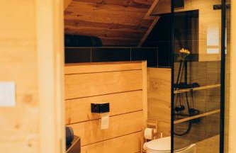 Osada Poli - Domek Panoramiczny nad Narwią z Prywatną Balią i Hydromasażem - Foto 12