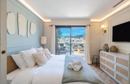 Luxurious penthouse, 2 bedroom suites, 3 spacious terraces, gorgeous views of mountains and sea, - Foto 23