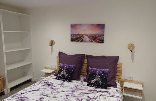 Plain-pied 80 m2 dans maison, parking privé gratuit, gare directe Paris - Foto 9