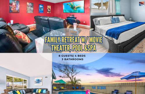 Family Retreat w/ Theater, Pool & Outdoor Dining - Foto 2