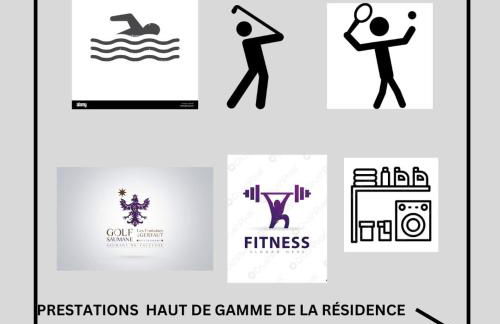 Côté Golf, bel appartement RDC avec terrasses dans Golf, piscine, tennis, à 5mn de l'Isle sur la Sorgue - Foto 21