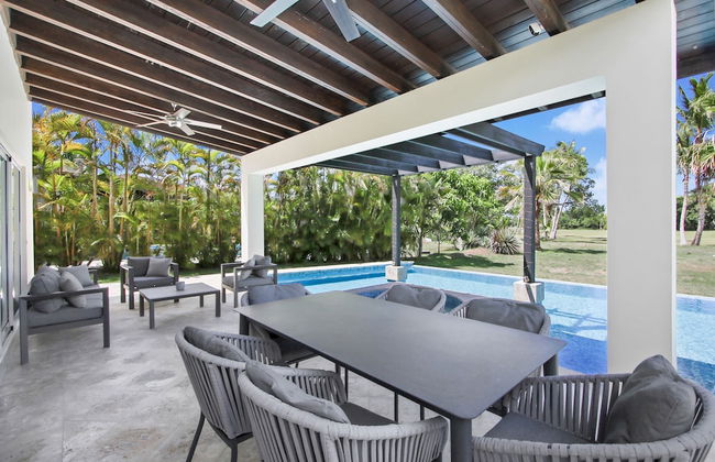 Luxury Golf Villa in Bavaro Cocotal Palma Real Pool Jacuzzi Staff - Foto 33