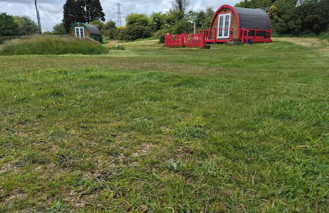 Glamping Pod in St Austell, Sleeps 2 With Spa Pool - Foto 14