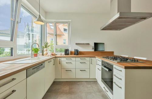 Exklusive Villa-Eggert mit Kamin & Terasse für 6 Personen im Bretten - Foto 6