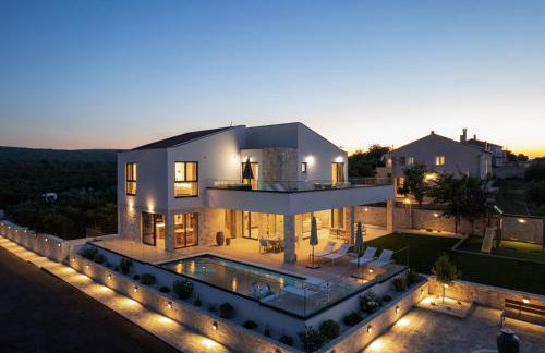 Luxury Villa Terra Dalmatica heated pool jacuzzi sauna - Foto 35