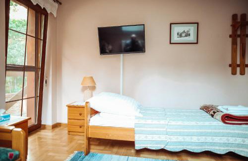 Leśny Zakątek balia kąpielowa ognisko sauna basen rowery w cenie pobytu Realizujemy Podlaski bon turystyczny - Foto 24