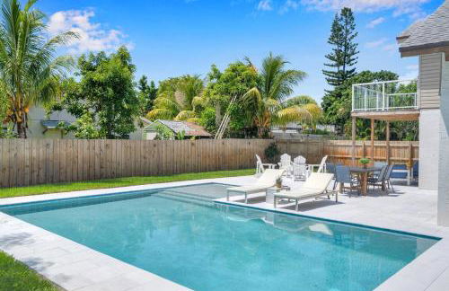 Wonderful Tropical Pool House Delray Near Ocean - Foto 23