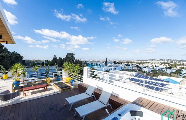 Panoramic View Enjoy a Jacuzzi in Sidi Bou Said - Foto 1