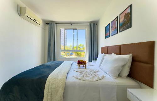 Apartamentos completos a 15min BETO CARREIRO com WI-FI CHURRASQUEIRA em CONDOMÍNIO com PISCINA portaria 24h Ideal para família - Foto 32