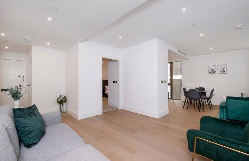 Lux and Large 2 bed Battersea Power Station - Foto 16