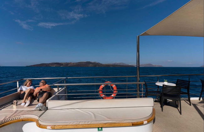 Glass-Bottom Boat Tour of Santorini Caldera - Photo 6